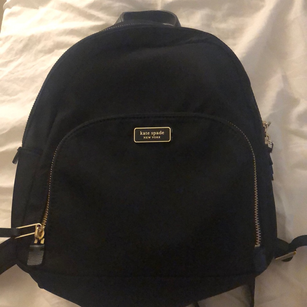 Kate Spade black mini backpack